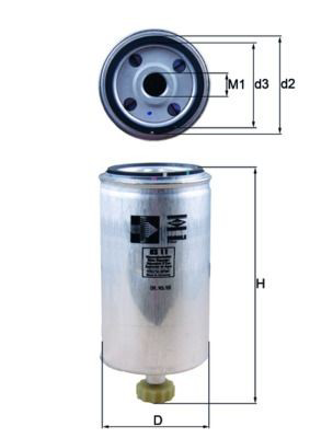 0695832 DAF Filtr paliwa